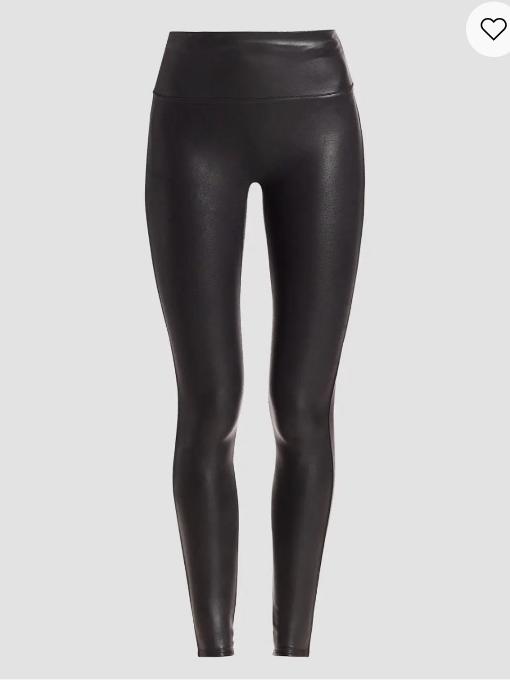 SPANX-Faux Leather Leggings